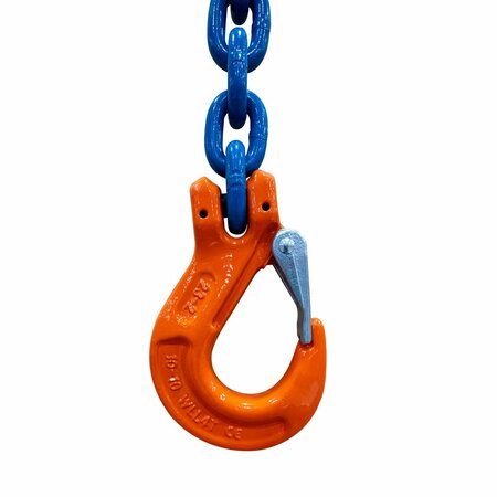 STARKE Lower Sling Hook w/ Safety Latch, 5/16in Chain, G100 SCS-516HSH